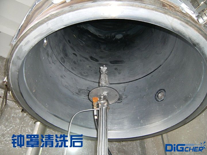 还原炉钟罩清洗后